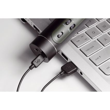 Karaoke mikrofon 6W/5V 1500 mAh Bluetooth crni