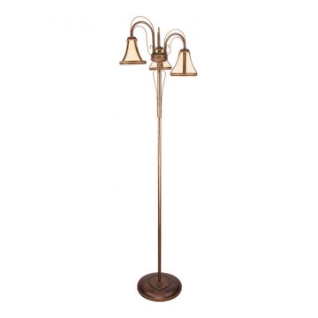 Kemar T/LS/3 - Stajaća lampa TANAJA 3xE14/60W/230V crvena