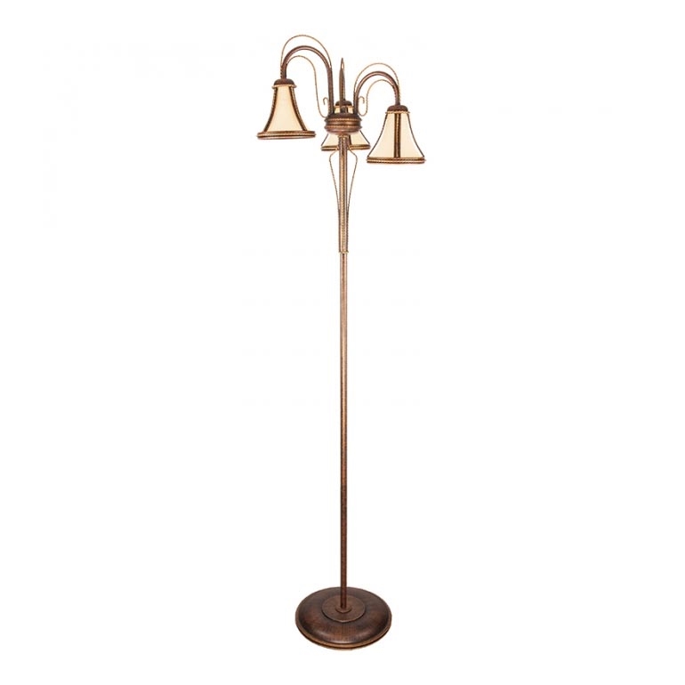 Kemar T/LS/3 - Stajaća lampa TANAJA 3xE14/60W/230V crvena