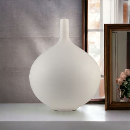 Keramička vaza 24 cm bijela