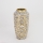 Keramička vaza 25x13 cm bijela/zlatna/crna