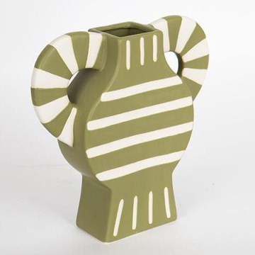 Keramička vaza 32x30,8 cm zelena