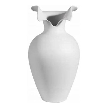 Keramička vaza 41,5x23 cm bijela