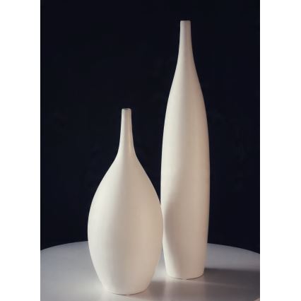 Keramička vaza 47 cm, bijela