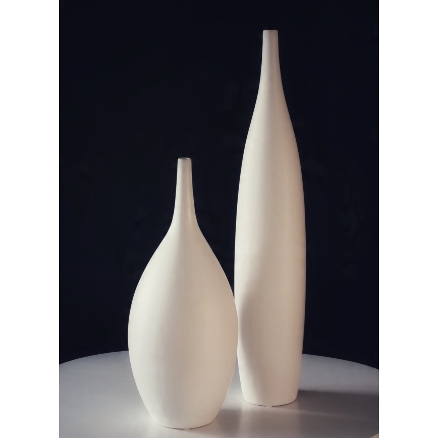 Keramička vaza 47 cm, bijela