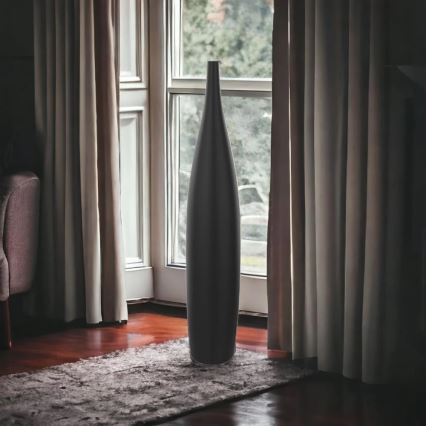 Keramička vaza 70 cm, mat crne boje