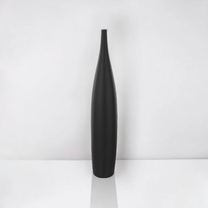 Keramička vaza 70 cm, mat crne boje