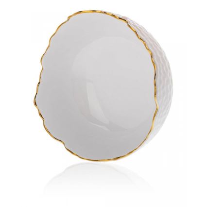 Keramička zdjela TIGELLA 20 cm krem/zlatna