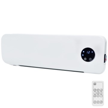 Keramički grijač za kupaonicu 1000/2000W/230V IP22 + daljinski upravljač
