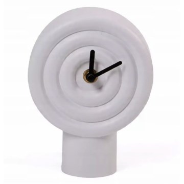 Keramički stolni sat 16 cm 1xAA bijeli