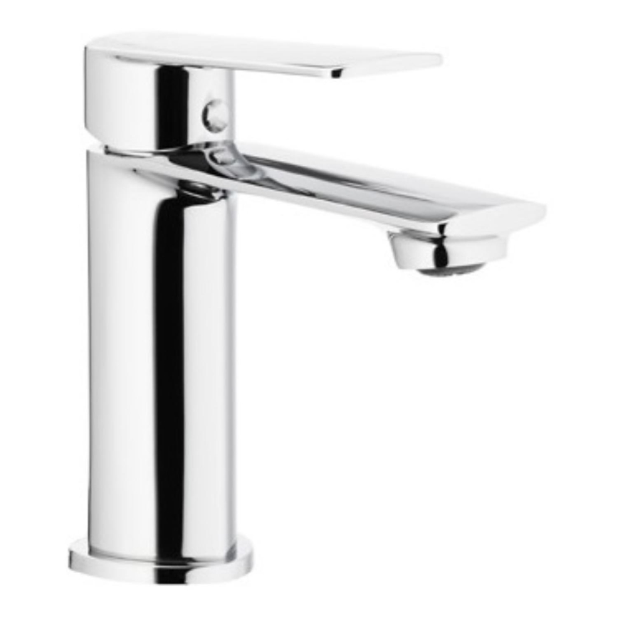 KFA Armatura 4422-815-00 - Slavina za umivaonik + odvod s preljevom AGAT 15,2 cm sjajni krom