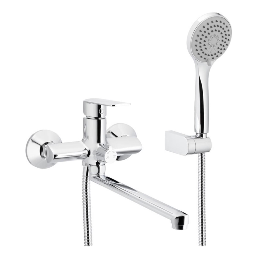 KFA Armatura 4428-715-00 - Set za kadu s baterijom AGAT sjajni krom