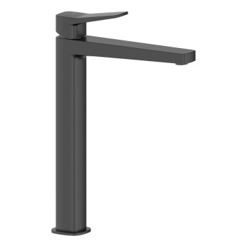 KFA Armatura 4522-712-81 - miješalica za umivaonik + izljev MALAGA 30,3 cm crna