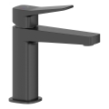 KFA Armatura 4522-815-81 - Slavina za umivaonik + izljev MALAGA 15,9 cm crna