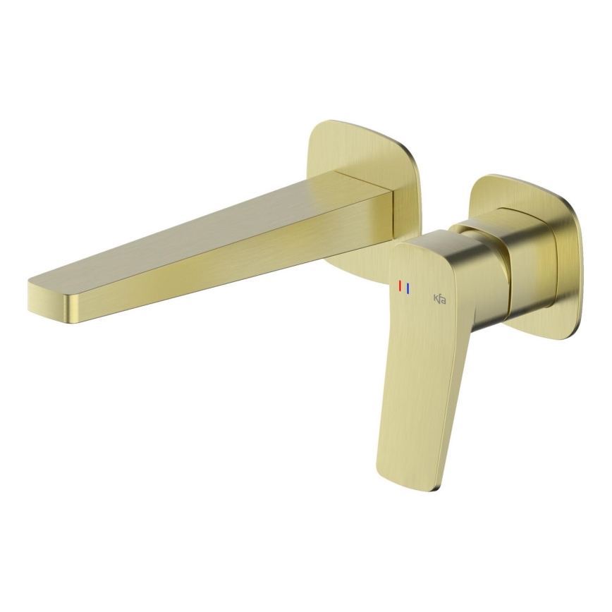 KFA Armatura 4529-810-31 - Slavina za umivaonik za podžbuknu ugradnju MALAGA četkano zlato