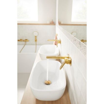 KFA Armatura 4529-810-31 - Slavina za umivaonik za podžbuknu ugradnju MALAGA četkano zlato