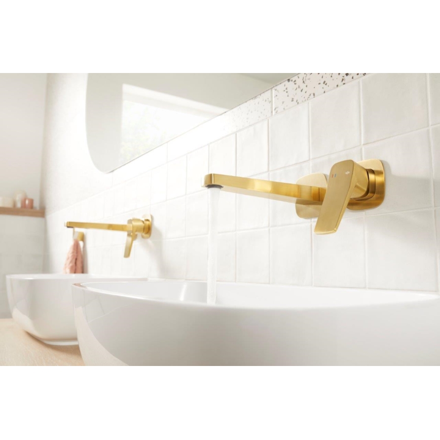 KFA Armatura 4529-810-31 - Slavina za umivaonik za podžbuknu ugradnju MALAGA četkano zlato