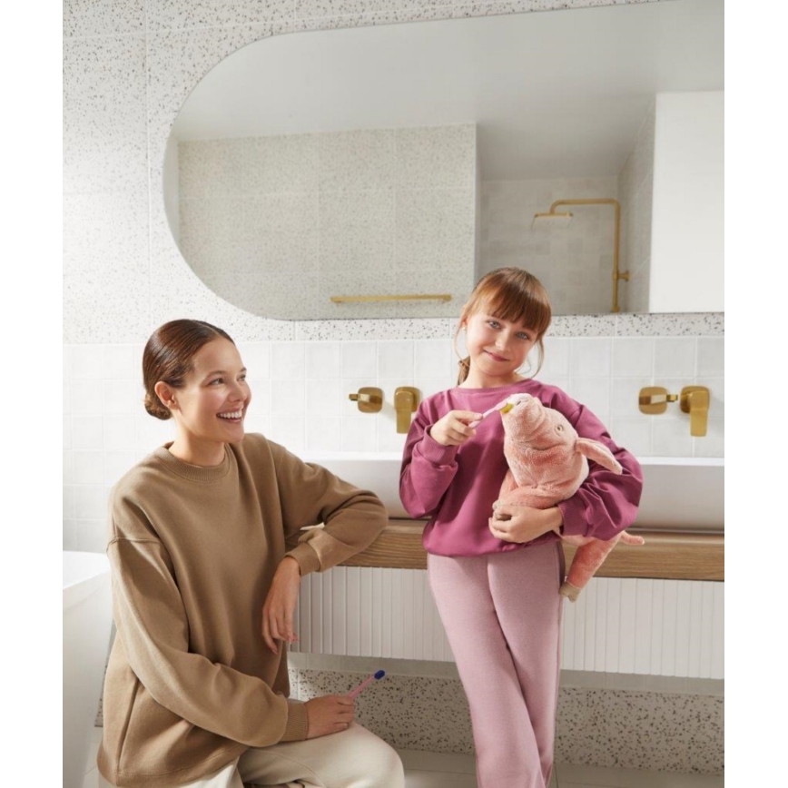 KFA Armatura 4529-810-31 - Slavina za umivaonik za podžbuknu ugradnju MALAGA četkano zlato