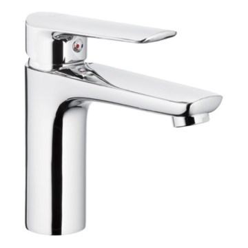 KFA Armatura 5022-815-00 - Slavina za umivaonik + odvod s preljevom TANZANIT 15,4 cm sjajni krom
