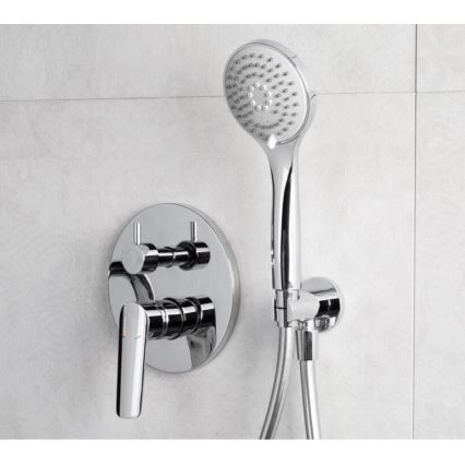 KFA Armatura 5029-501-00 - Tuš set s podžbuknom baterijom TANZANIT sjajni krom