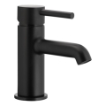 KFA Armatura 5032-815-81 - Slavina za umivaonik + odvod s preljevom MOZA 15,2 cm mat crna