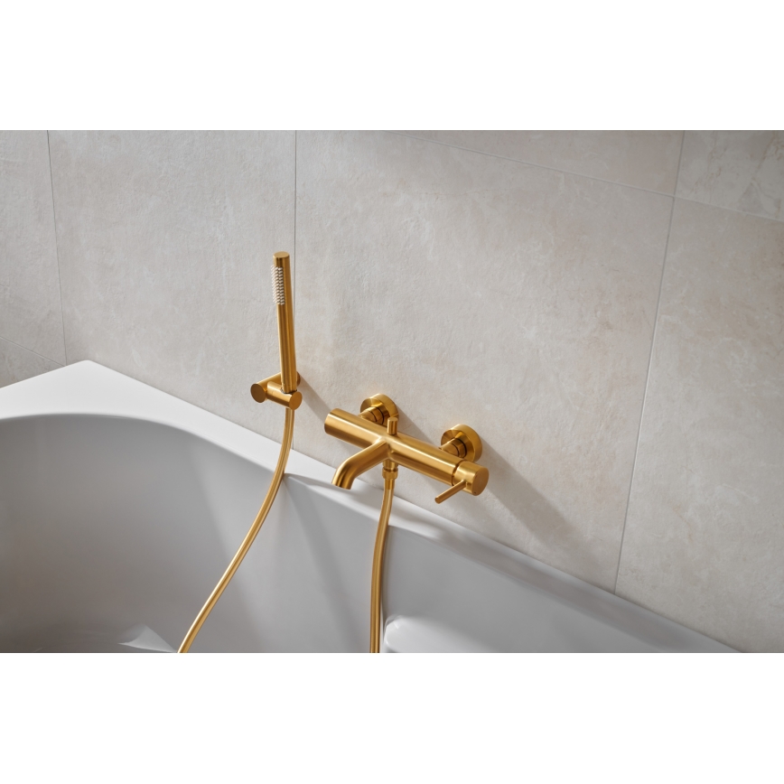 KFA Armatura 5034-520-31 - Set za kadu s baterijom MOZA brušeno zlato