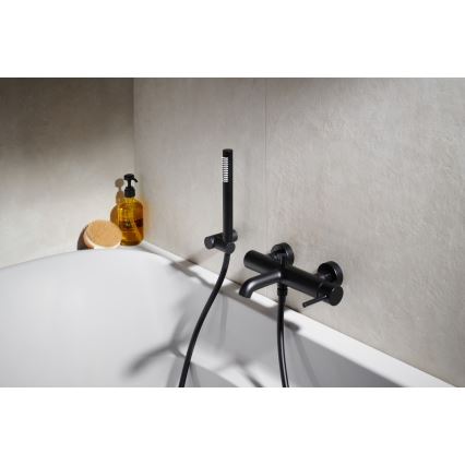 KFA Armatura 5034-520-81 - Set za kadu s baterijom MOZA mat crna