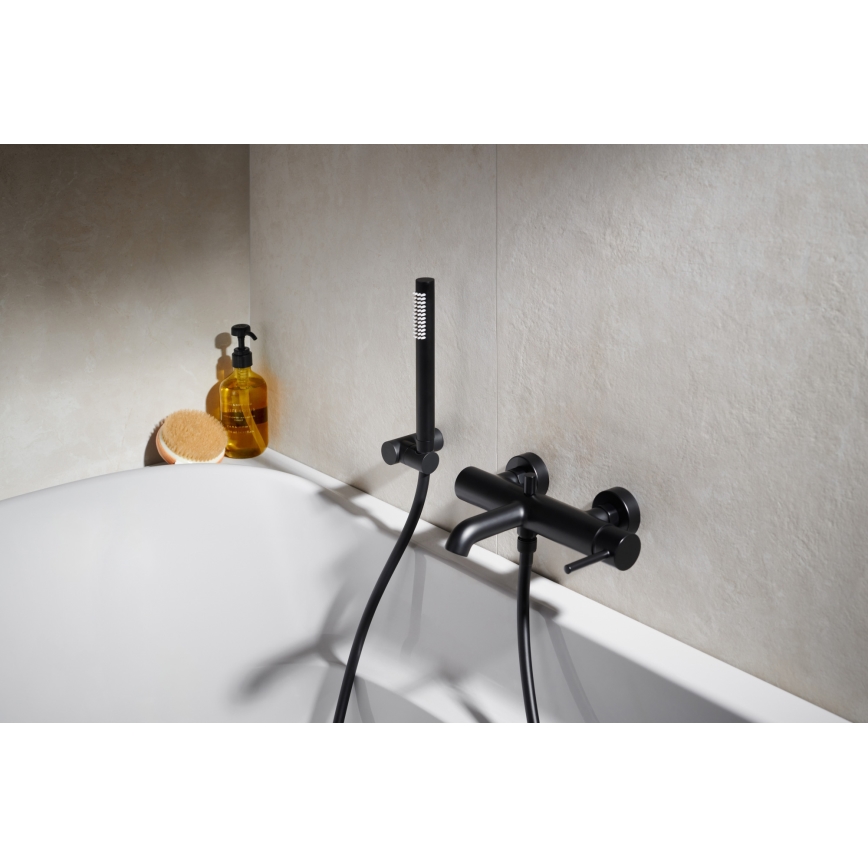 KFA Armatura 5034-520-81 - Set za kadu s baterijom MOZA mat crna