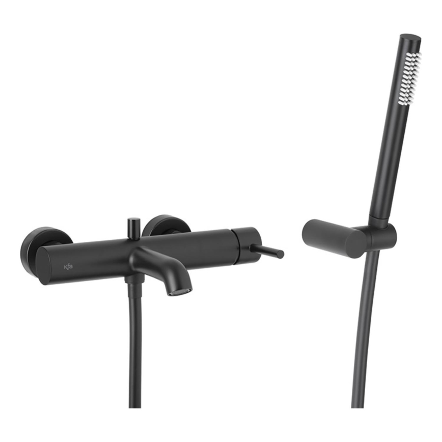 KFA Armatura 5034-520-81 - Set za kadu s baterijom MOZA mat crna