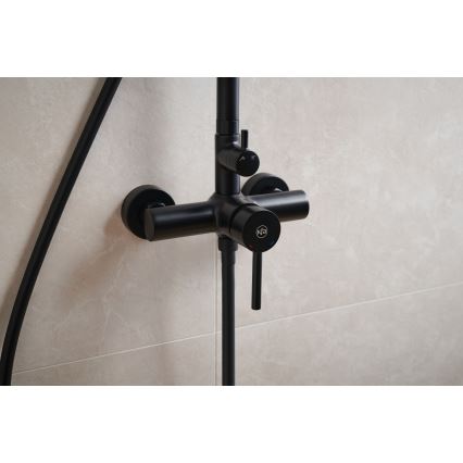 KFA Armatura 5036-910-81 - Tuš set s baterijom MOZA mesing/mat crna