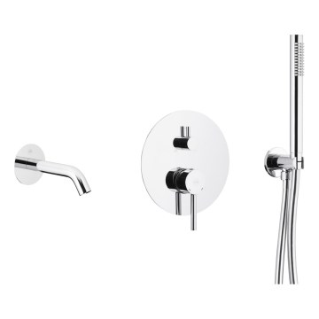 KFA Armatura 5039-401-00 - Kada set s podžbuknom baterijom MOZA sjajni krom