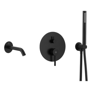 KFA Armatura 5039-401-81 - Kada set s podžbuknom baterijom MOZA mat crna