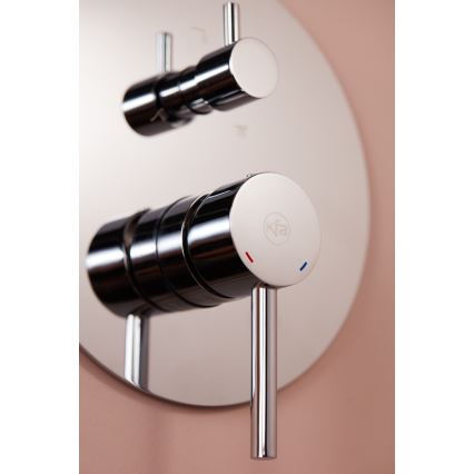 KFA Armatura 5039-501-00 - Tuš set s podžbuknom baterijom MOZA sjajni krom