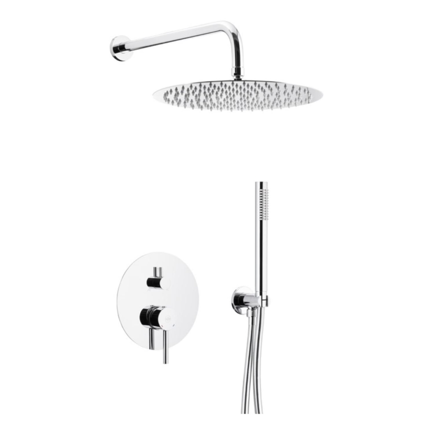 KFA Armatura 5039-501-00 - Tuš set s podžbuknom baterijom MOZA sjajni krom
