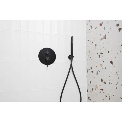 KFA Armatura 5039-501-81 - Tuš set s podžbuknom baterijom MOZA mat crna