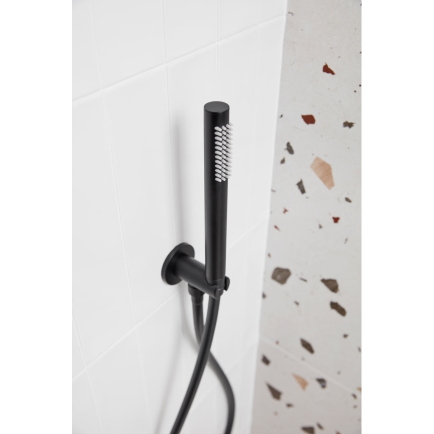 KFA Armatura 5039-501-81 - Tuš set s podžbuknom baterijom MOZA mat crna