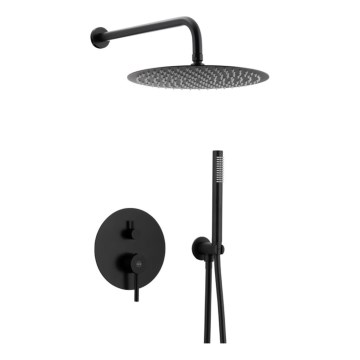 KFA Armatura 5039-501-81 - Tuš set s podžbuknom baterijom MOZA mat crna