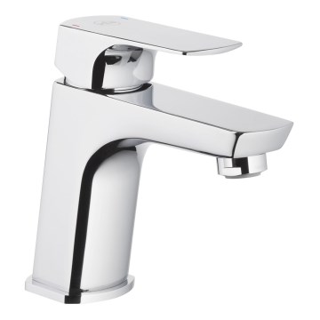 KFA Armatura 5532-815-00 - Slavina za umivaonik + odvod s preljevom MOKAIT 13,9 cm sjajni krom
