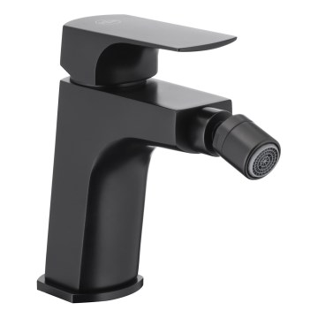 KFA Armatura 5537-015-81 - Baterija za bide + odtok s preljevom MOKAIT mesing/mat crna