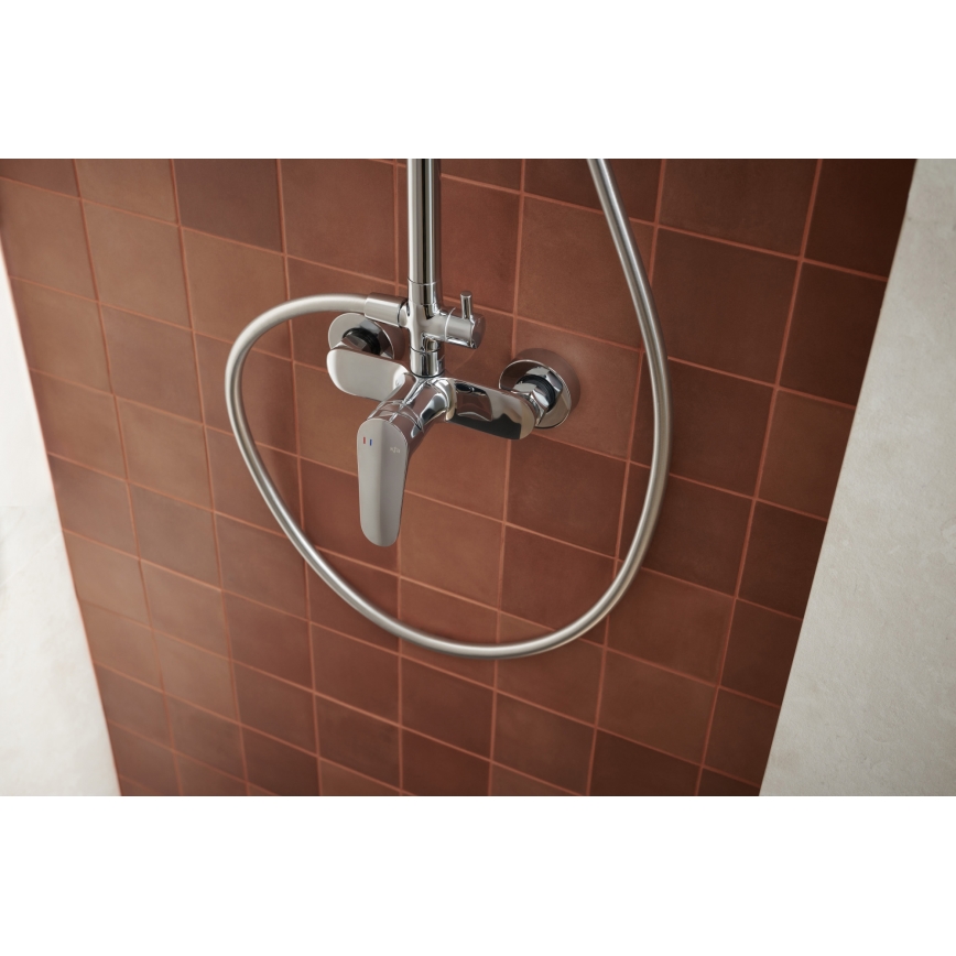 KFA Armatura 5556-910-00 - Tuš set s baterijom OTAVA sjajni krom
