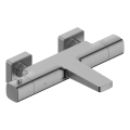 KFA Armatura 5754-010-61 - Termostatska miješalica za kadu MALAGA, metalno siva