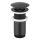 KFA Armatura 660-253-81 - Slavina za umivaonik bez preliva CLICK-CLACK promjera 6,6 cm mesing/mat crna