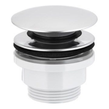 KFA Armatura 660-310-00 - Odljev za umivaonik CLICK-CLACK promjera 6,6 cm sjajni krom