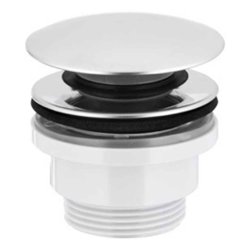 KFA Armatura 660-310-00 - Odljev za umivaonik CLICK-CLACK promjera 6,6 cm sjajni krom