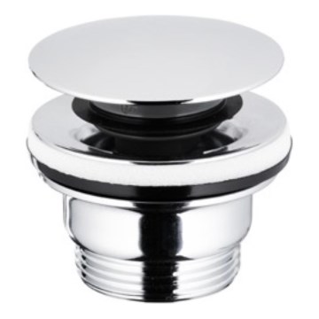 KFA Armatura 660-320-00 - Odljev za umivaonik CLICK-CLACK promjera 6,6 cm, sjajni krom