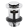 KFA Armatura 660-354-00 - Odljev za umivaonik s preljevom CLICK-CLACK promjera 6,2 cm sjajni krom