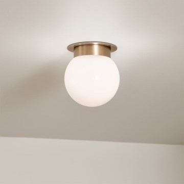 Kichler KL-ALBERS-F-G-CPZ-Stropna svjetiljka ALBERS 1xE27/40W/230V pr.20,3cm zlatna