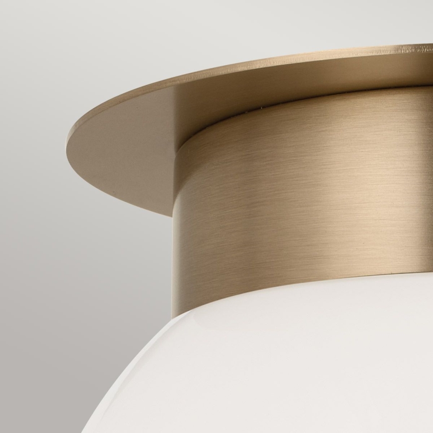 Kichler KL-ALBERS-F-G-CPZ-Stropna svjetiljka ALBERS 1xE27/40W/230V pr.20,3cm zlatna