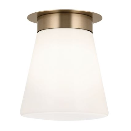 Kichler - Stropna svjetiljka ALBERS 1xE27/40W/230V Ø 21,6 cm brončana