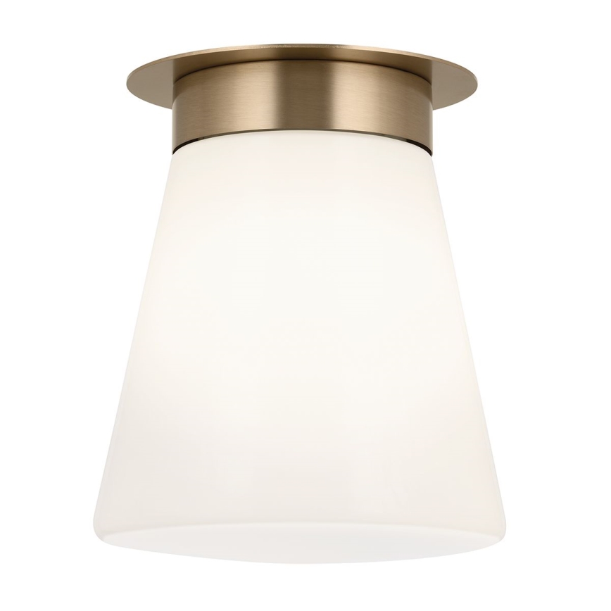 Kichler - Stropna svjetiljka ALBERS 1xE27/40W/230V Ø 21,6 cm brončana